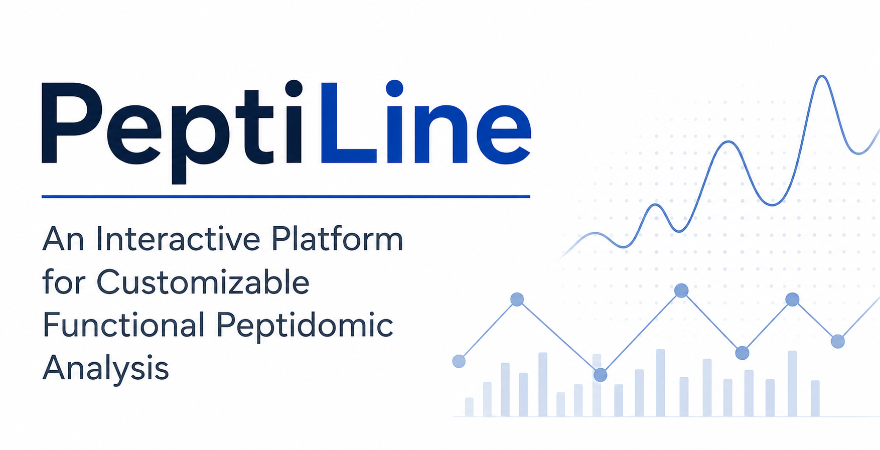 PeptiLine: an interactive platform for customizable functional peptidomic analysis